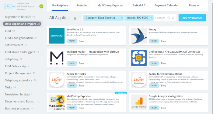 Applications for boosting your Bitrix