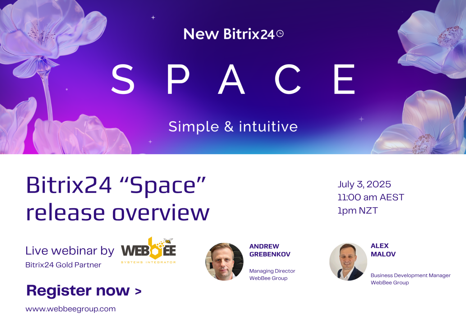 Bitrix24 “Space” Upgrade Bitrix24 “Space” Upgrade