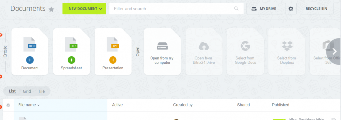 A complete document editor for collaborative work