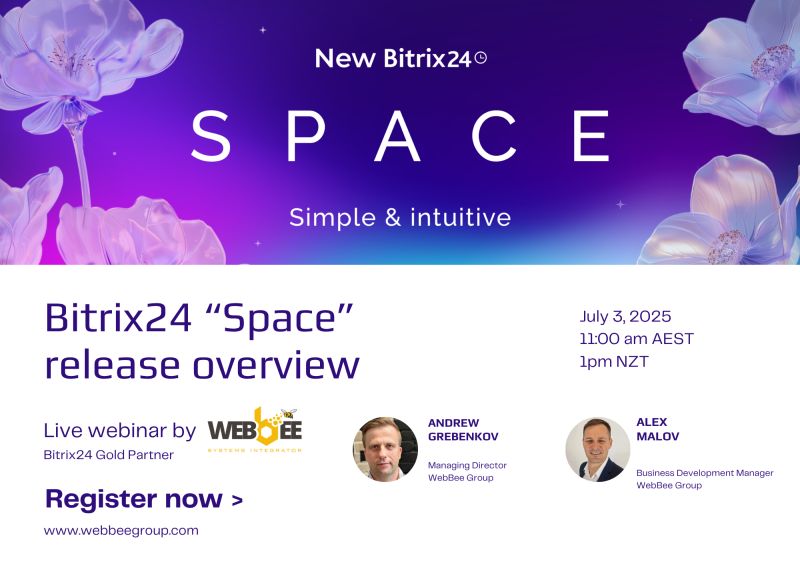 Bitrix24 “Space” Upgrade Bitrix24 “Space” Upgrade