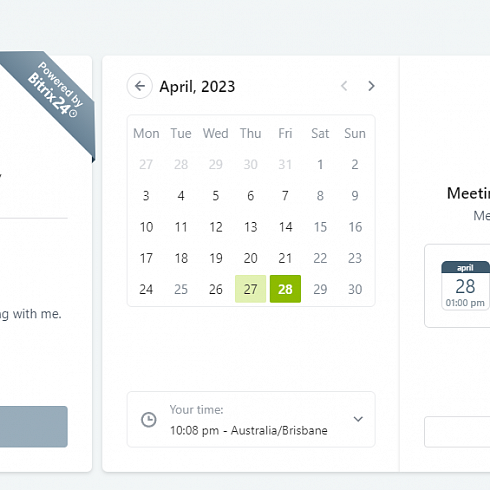 Open Slots in Bitrix24 - no need to use other booking systems Open Slots in Bitrix24 - no need to use other booking systems