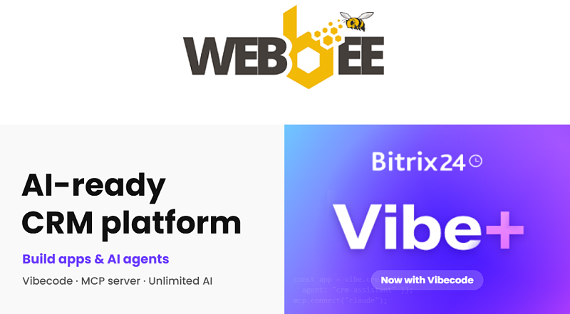 Bitrix24 Cloud Standard Vibe+ (Cloud Edition / 50 Users). 12 Months Subscription