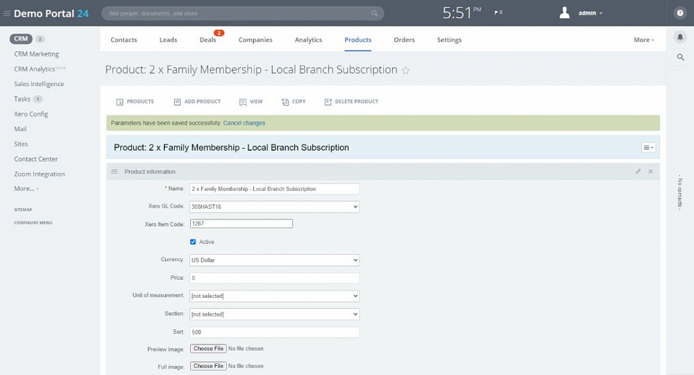 Bitrix24 Xero integration