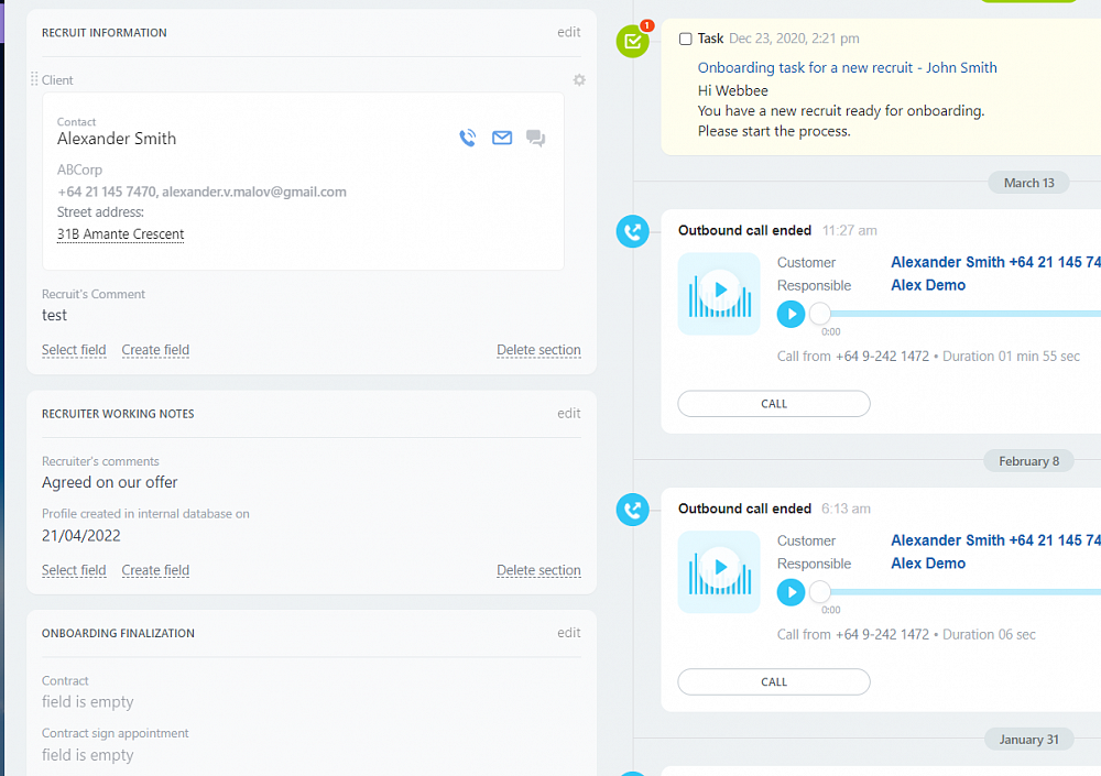 Streamline Your Recruitment Process with Our Applicant Tracking System based on the Bitrix24 Platform and Smart Process Automation Streamline Your Recruitment Process with Our Applicant Tracking System based on the Bitrix24 Platform and Smart Process Automation