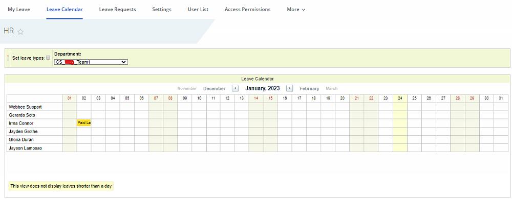 Leave Management in Bitrix24 for HR Leave Management in Bitrix24 for HR